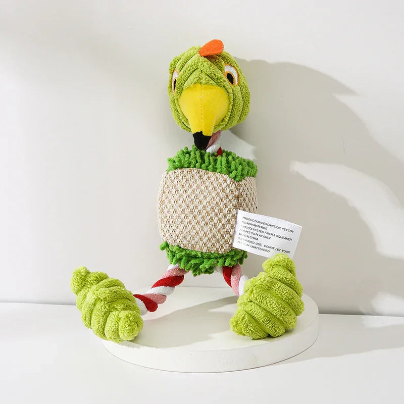 Haustierspielzeug Esel-Form Corduroy Kau-Spielzeug für Hunde Welpe Quietschendes Plüschspielzeug Knochen Molaren Hundespielzeug Haustiertraining HundEX-STOCK Canada