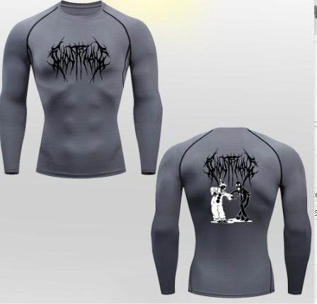 Lycra Spandex Sport Running Fitness Workout Gym T-shirt for men - EX-STOCK Canada