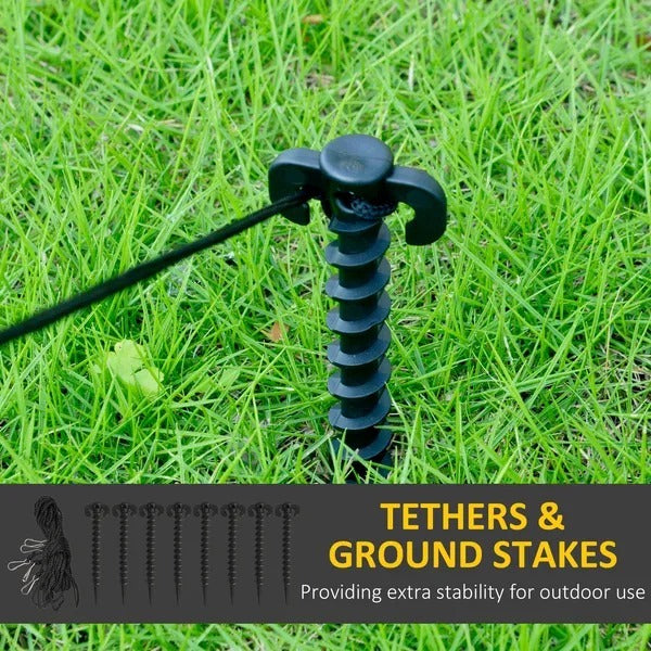 12 FT Halloween Inflatable Grim Reaper, Blow Up Garden Decor With Built-in Lights For Halloween Party Indoor, Outdoor EX-STOCK Canada