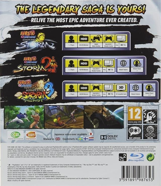 Naruto Shippuden: Ultimate Ninja Storm Collection