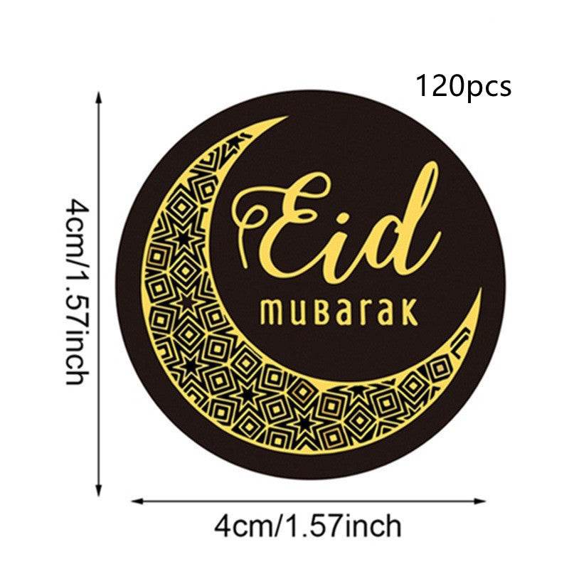 Sticker Letter EID Sticker Candy Seal Eid Mubarak Ramadan Decoration stickers - EX-STOCK Canada