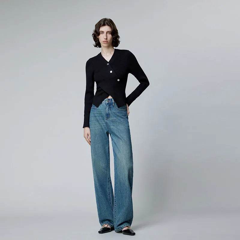 Fashion American Retro New Baggy Jeans Pant Women - EX-STOCK Canada