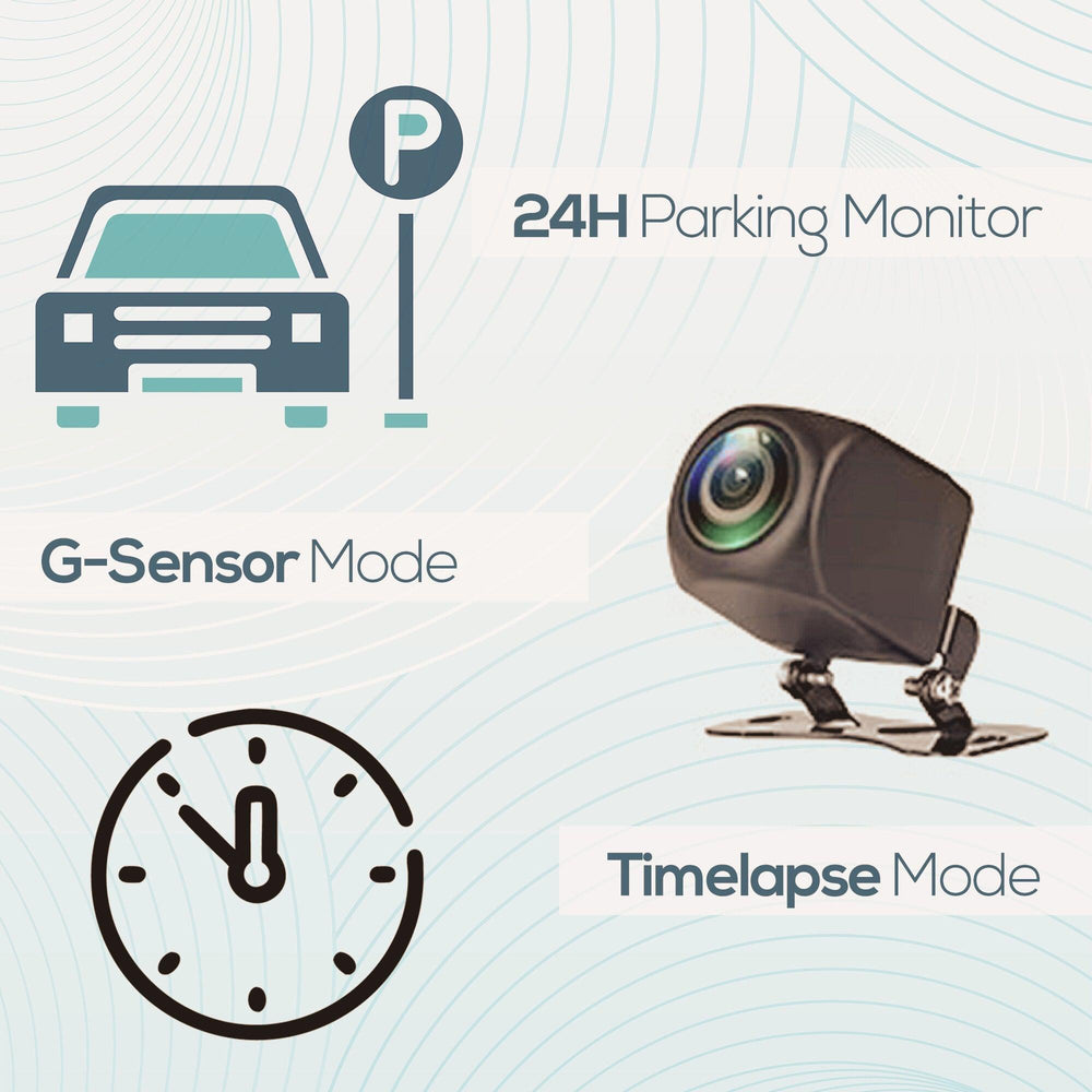 Caméra de bord LDAS A20 WiFi, caméra de voiture 2,5K, caméras de tableau de bord avec application, vision nocturne, capteur G, enregistrement en boucle, mode parking 24h, carte SD 128 Go gratuite, supporte jusqu'à 256 Go (Noir)EX-STOCK Canada