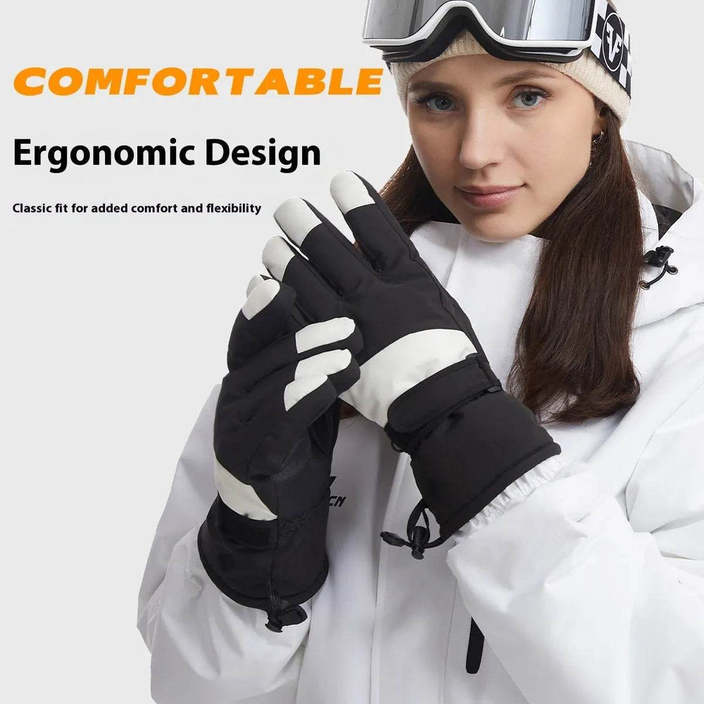 Winter Waterproof Cold-proof Ski Gloves Keep Warm - EX-STOCK Canada