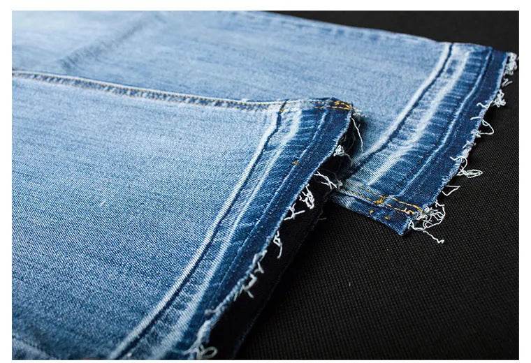 Women's Washed Elastic Loose Wide Leg Ankle-length Bootcut Jeans - EX-STOCK Canada