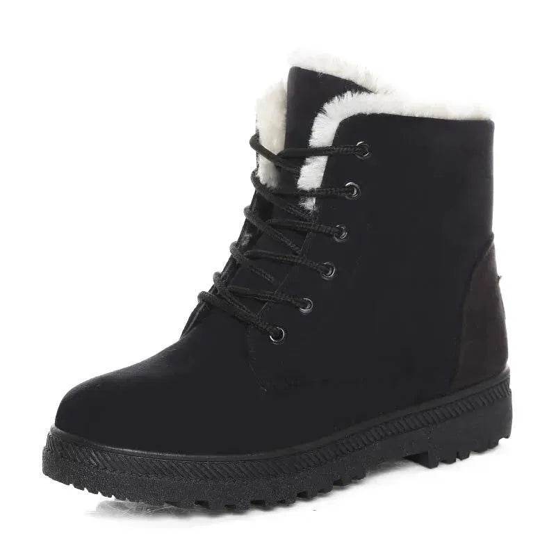 Winter Snow Boots With Warm Plush Ankle Boots For Women Shoes - EX-STOCK Canada