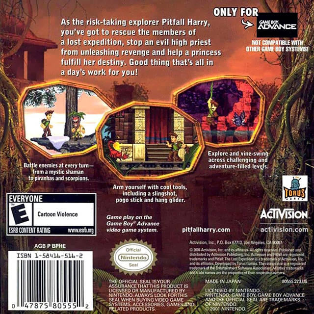 Pitfall: The Lost Expedition