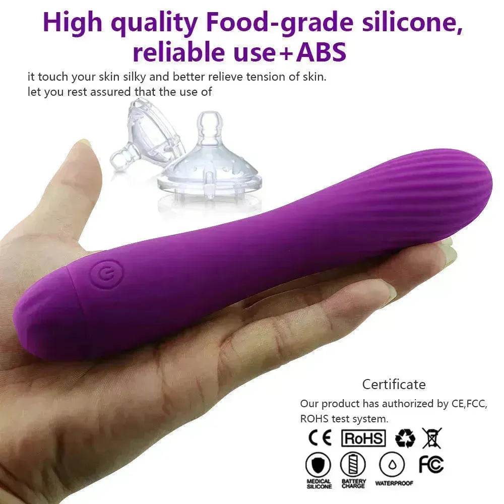 Rechargeable Vibrating Dildo pleasure Toy for Women Masturbating toy for Women - EX-STOCK Canada