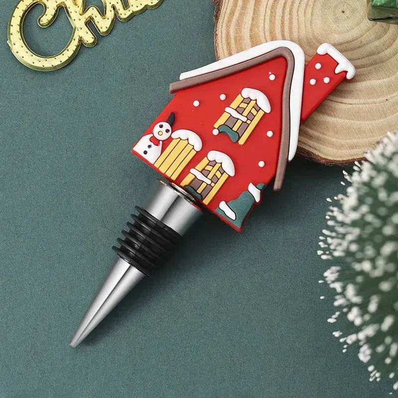 Christmas Holiday Wine Bottle stopper Gift Idea 2024 - EX-STOCK Canada