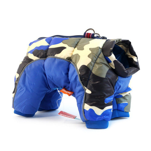 Pet Dog Winter Clothes Thick Warm Down Jacket Teddy Cotton Coat EX-STOCK Canada