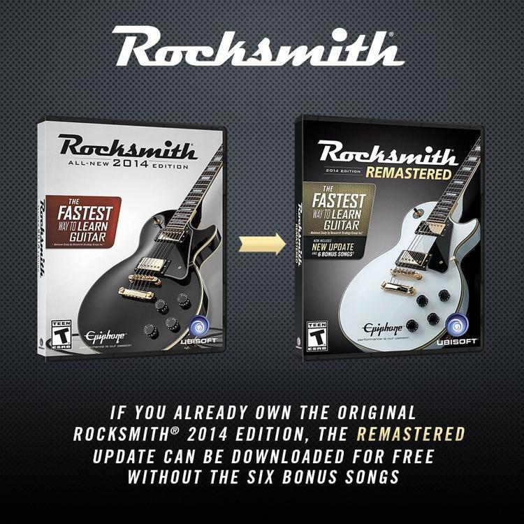 Rocksmith 2014 édition remasterisée