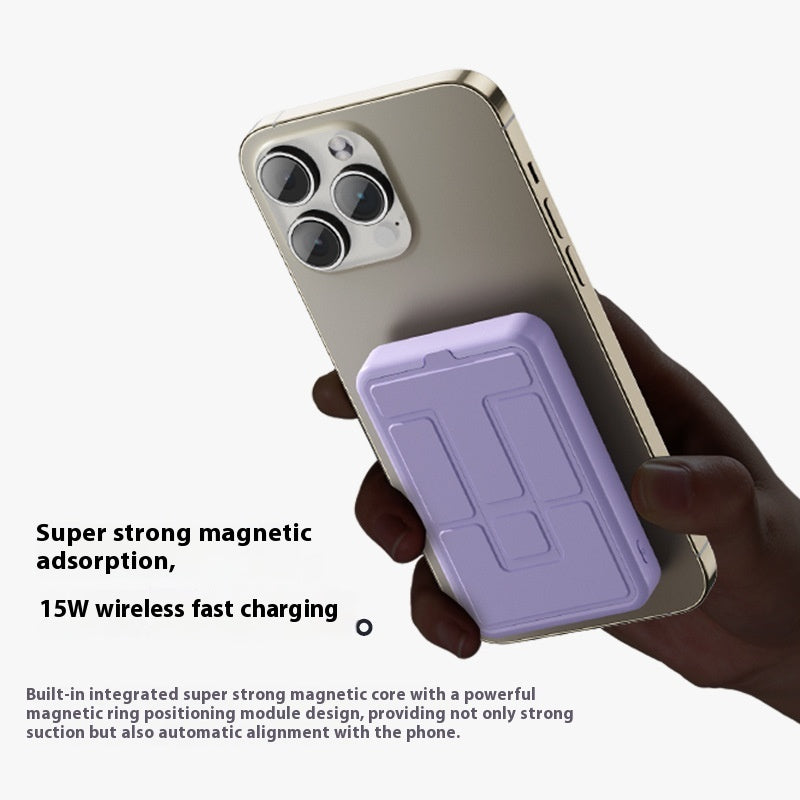Magnetic Wireless Power Bank With Bracket EX-STOCK Canada