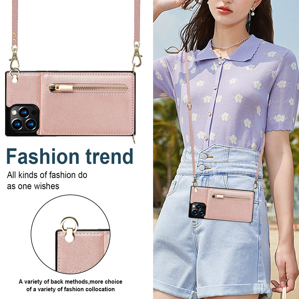 Phone Case Crossbody XR Zipper Mobile Phone Protective Cover EX-STOCK Canada