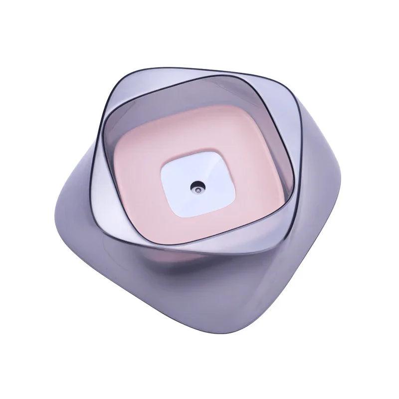 Pet Dog Bowl Floating Not Wetting Mouth Cat Bowl No Spill Drinking Water Feeder EX-STOCK Canada
