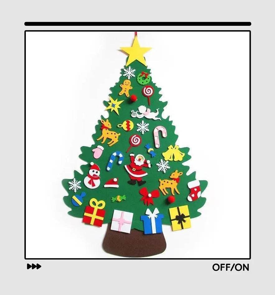 Christmas Ornaments Christmas Tree New Pendant Felt - EX-STOCK Canada