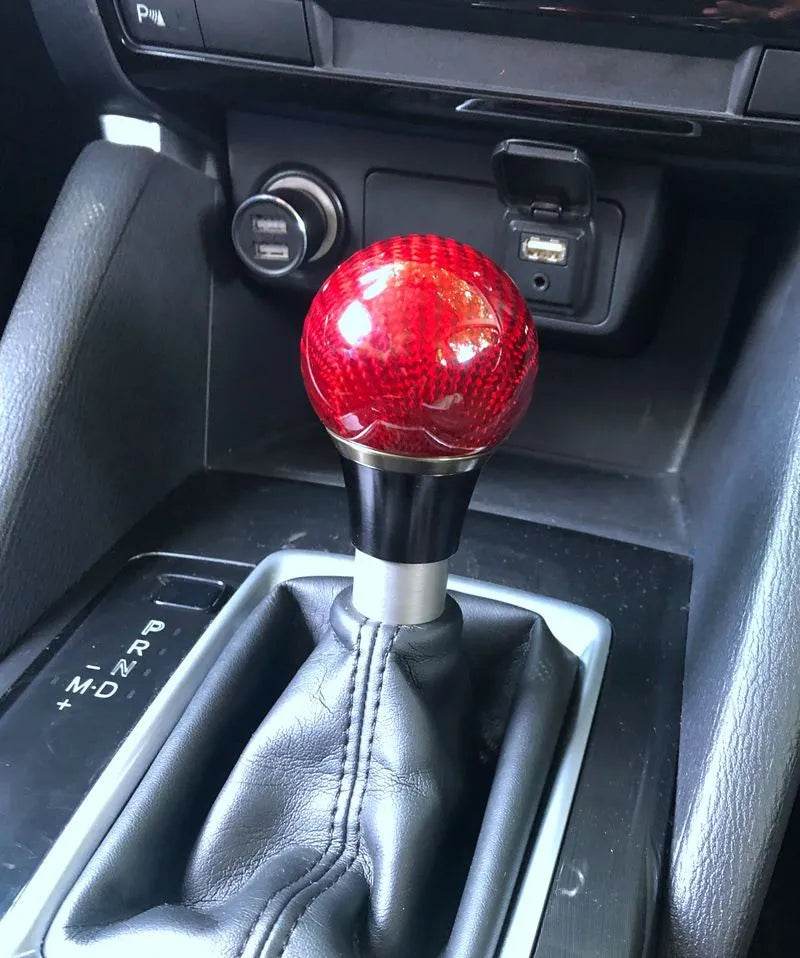 Mazda onxeira ATZ automatic transmission carbon fiber shift head CX5 shift head handball wave stick gear handle - EX-STOCK Canada