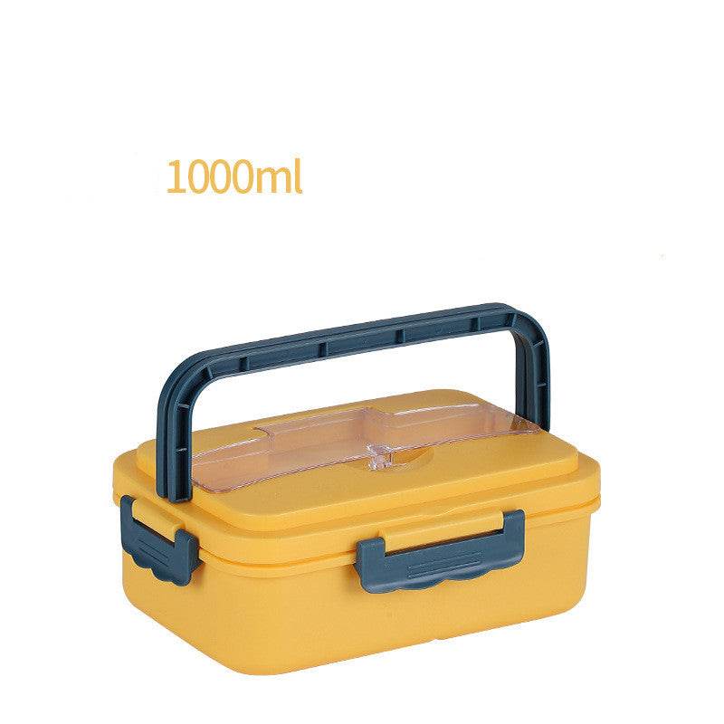 Microwave-Safe Stainless Steel Lunch Box for Work and School - EX-STOCK Canada