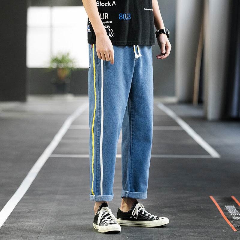 Men Casual pants Denim Jeans trousers, wide-leg pants - EX-STOCK Canada