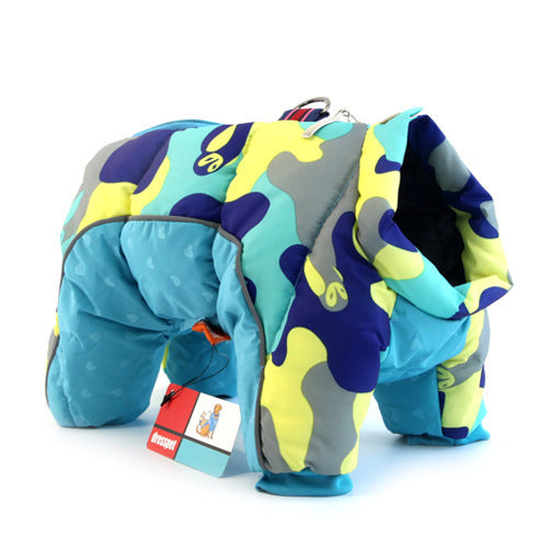 Pet Dog Winter Clothes Thick Warm Down Jacket Teddy Cotton Coat EX-STOCK Canada