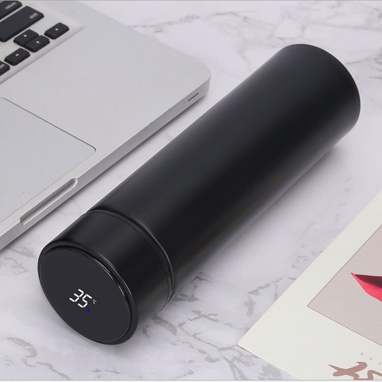 Intelligent 304 Stainless Steel Vacuum Water Cup Temperature Display Car Insulation Cup EX-STOCK Canada