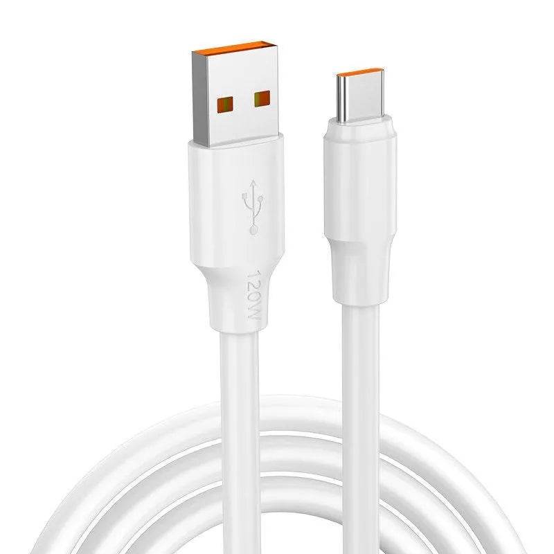 120W Data Cable Type-C Mobile Phone Charging Cable - EX-STOCK Canada