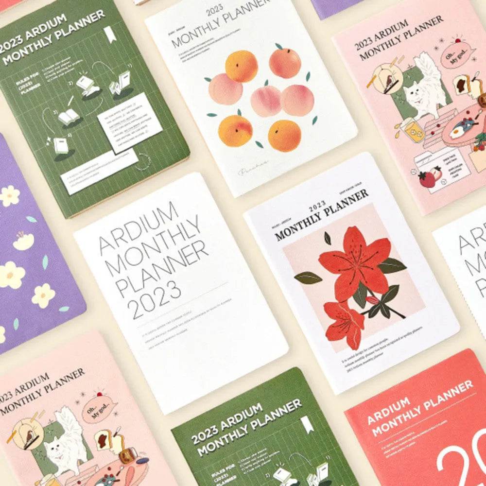 Date Type Monthly Planner Calendar - EX-STOCK Canada