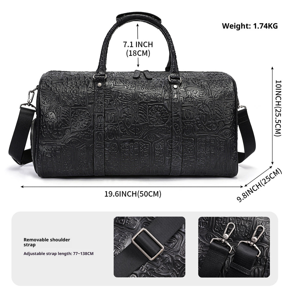 Retro Embossing Design Handbag For Men | EX-STOCK Canada