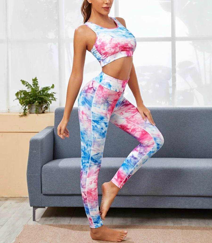 Women Workout Yoga Exercise Fitness Yoga 2 piece set - EX-STOCK Canada