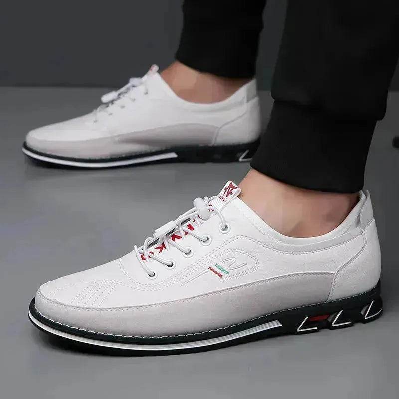Genuine Leather Sports Comfortable And Non-slip Waterproof Leather Formal Shoes for Men - EX-STOCK Canada