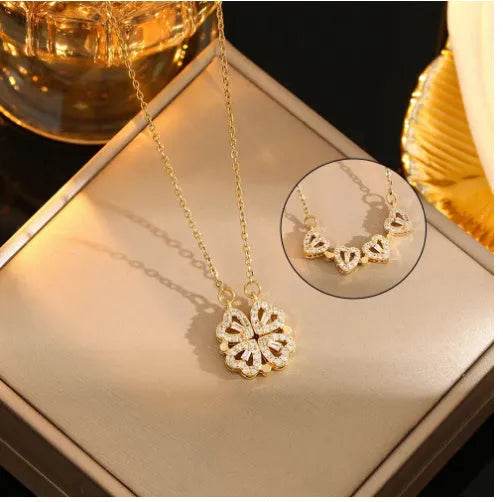 Fashion Acrylic Rotating Valentine Rose Jewelry gift Box - EX-STOCK Canada