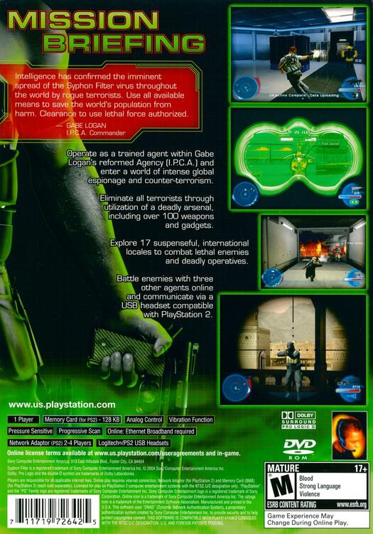Syphon Filter: The Omega Strain