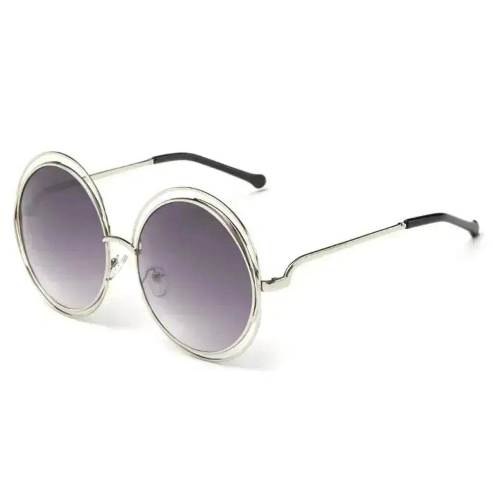 Large Frame Round Frame Unisex Sun Glasses True Film Ink Mirror Flat Light Mirror - EX-STOCK Canada