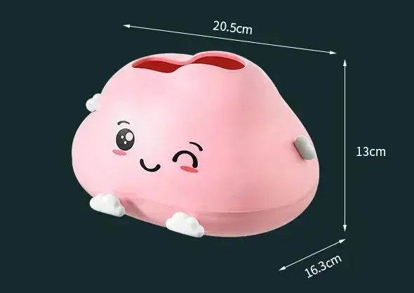 Creative Cartoon Clouds Plastic Paper Napping Box Cute Desktop Bathroom Tissue Box - EX-STOCK Canada