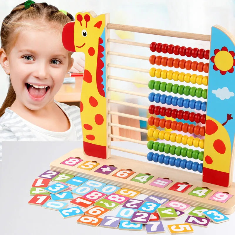 Kindergarten Elementary School Math Children Standing Abacus Count frame - EX-STOCK CANADA