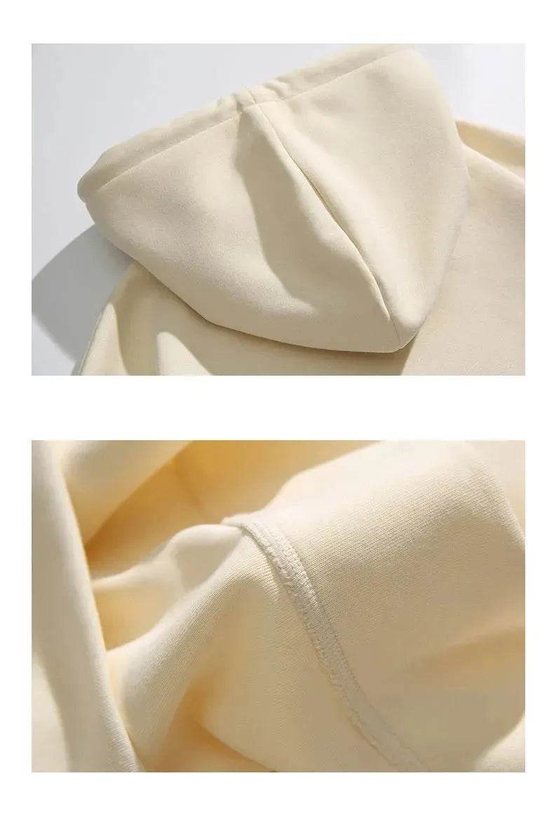 American Fleece Lined Drawstring Hoodie Sweatshirt Pullover for Men - EX-STOCK Canada