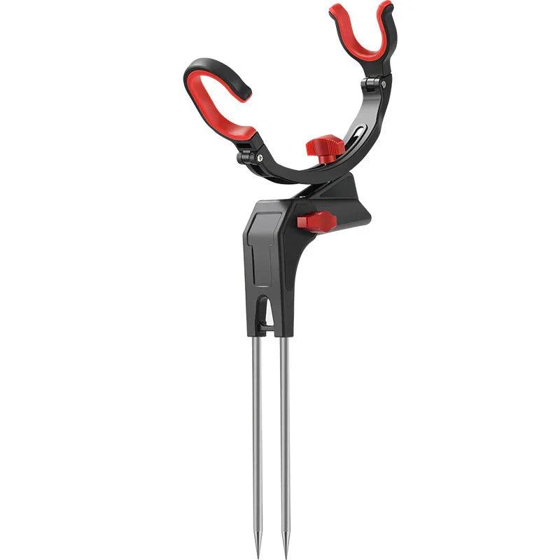 Support de canne à pêche en acier anti-rouille pour pêche à l'angle, porte-canne et accessoires de pêcheEX-STOCK Canada