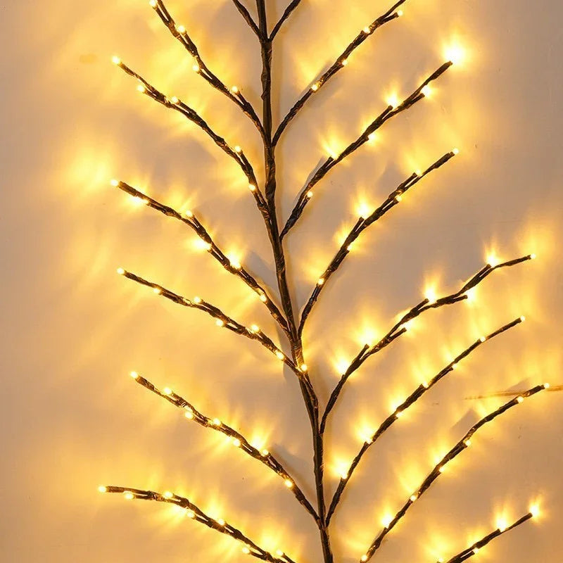 LED Christmas Leaves Rattan Lamp Bedroom Indoor Lighting EX-STOCK Canada
