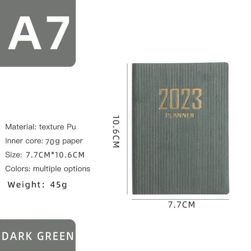 Mini Notebook 365 Days Portable Pocket Notepad Daily Weekly Agenda Planner - EX-STOCK Canada