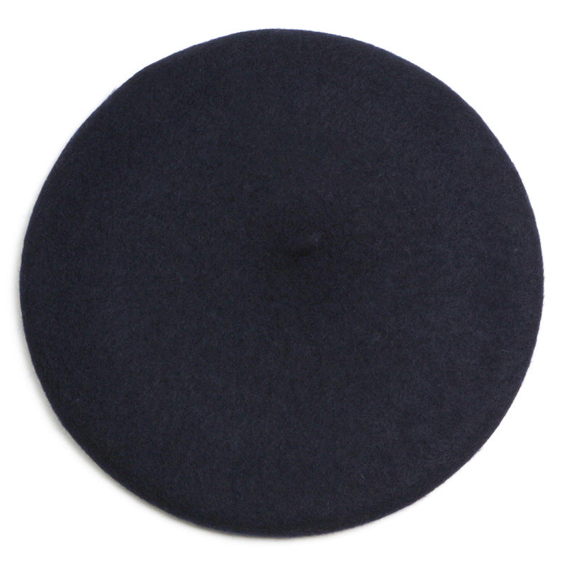 Autumn And Winter Hat Women's Wool Beret | EX-STOCK product gallery photo 25