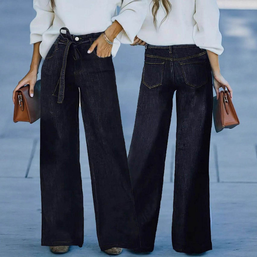 American Hot Girl Retro Wide Leg Jeans EX-STOCK Canada