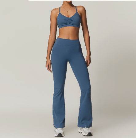 2pcs Yoga Outfit set Sport Fitness Workout Gym wear for women - EX-STOCK Canada