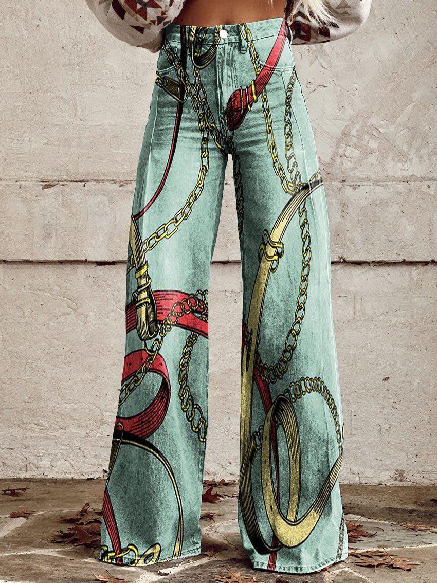 Women's Flared Thin Casual Pants