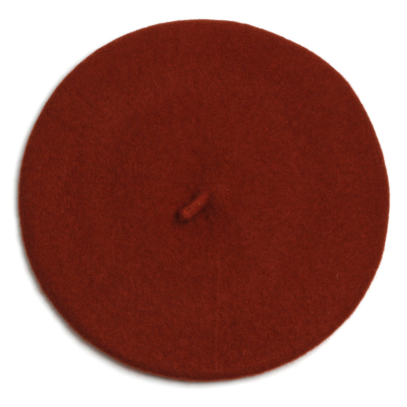 Autumn And Winter Hat Women's Wool Beret | EX-STOCK product gallery photo 21
