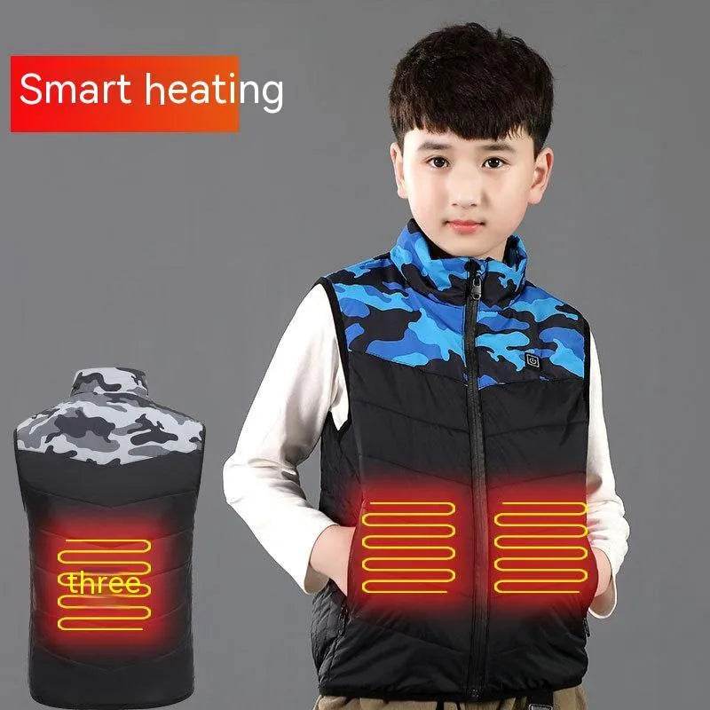 Children Thermal Winter Vest Jacket Outwear Boy Girl Kids - EX-STOCK Canada