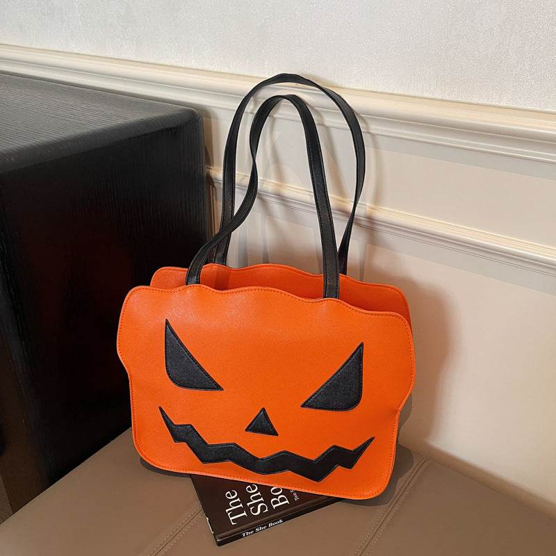 Women's Fashion Halloween Pumpkin Shoulder Messenger Bag - EX-STOCK Canada
