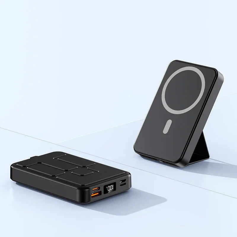 Magnetic Wireless Power Bank With Bracket EX-STOCK Canada