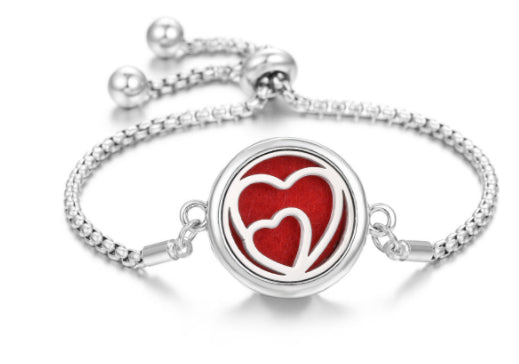 2024 Neuer Kaleidoskop-Aromatherapie-Armband Duft-Öl-Diffusor Medaillon-Armband Anhänger Damen Aroma-Diffusor-Schmuck - EX-STOCK Canada