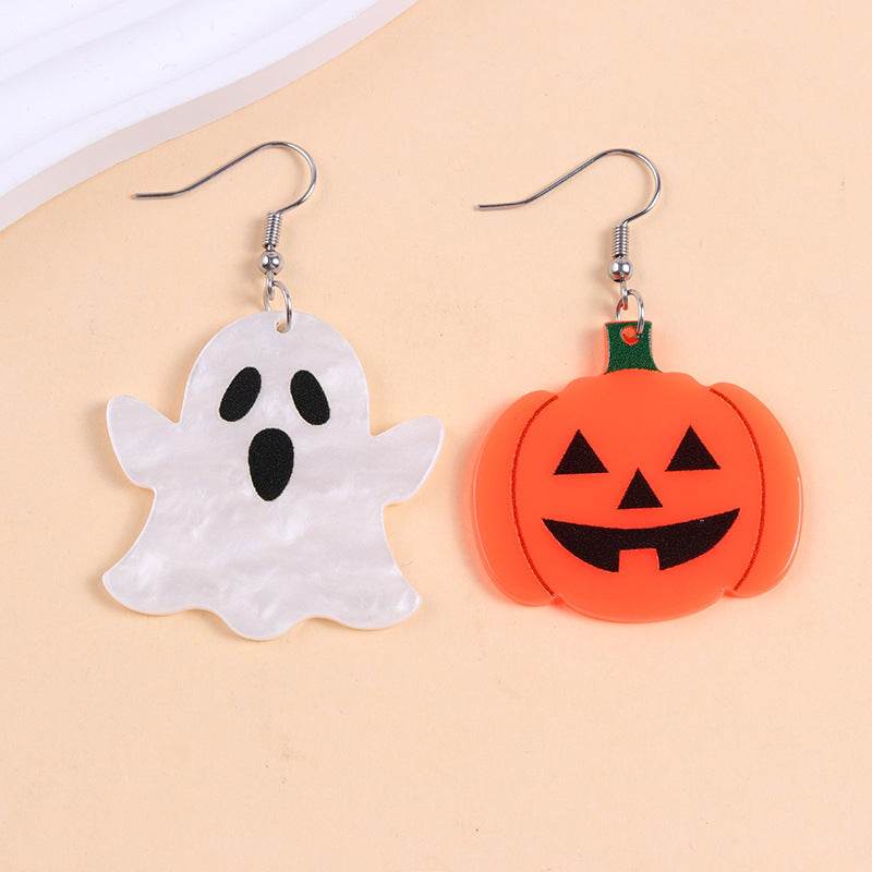 European And American Halloween Series Acrylic Earrings Color - EX-STOCK Canada