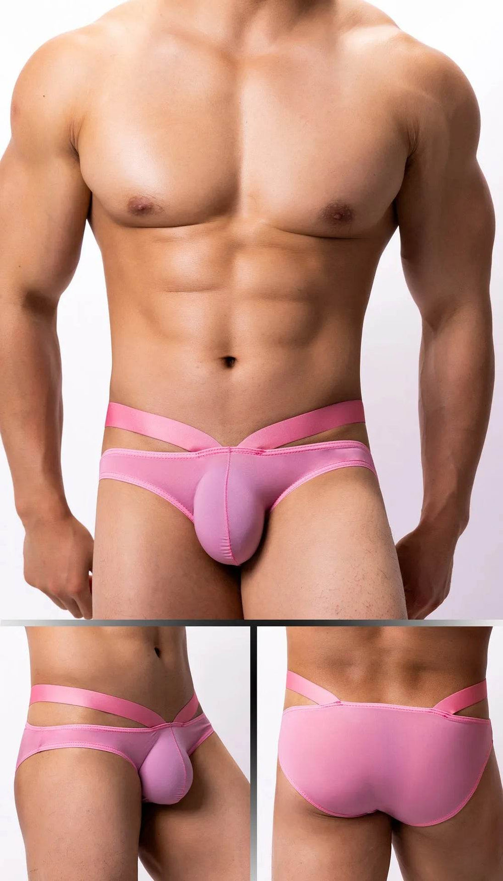 Thin Ice Silk Low Waist Men's Underwear Briefs - EX-STOCK Canada