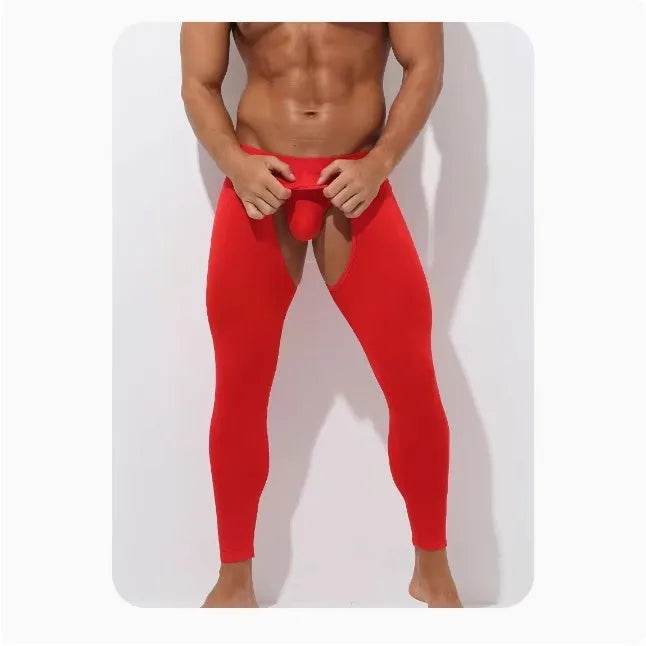 Men's Fall Winter Open Crotch Thermal Pants Long John underwear - EX-STOCK Canada
